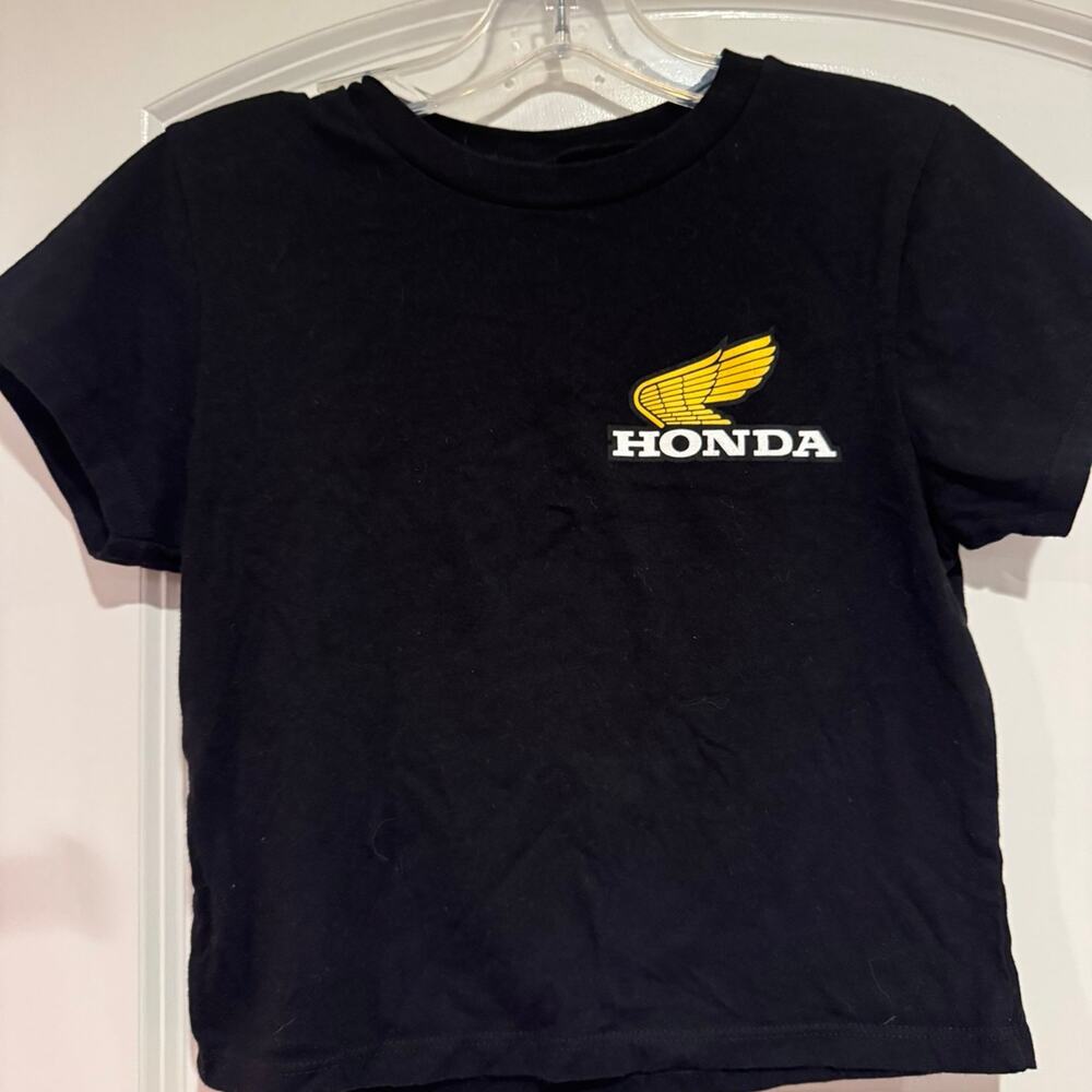 Honda Motorcycle Crop Top